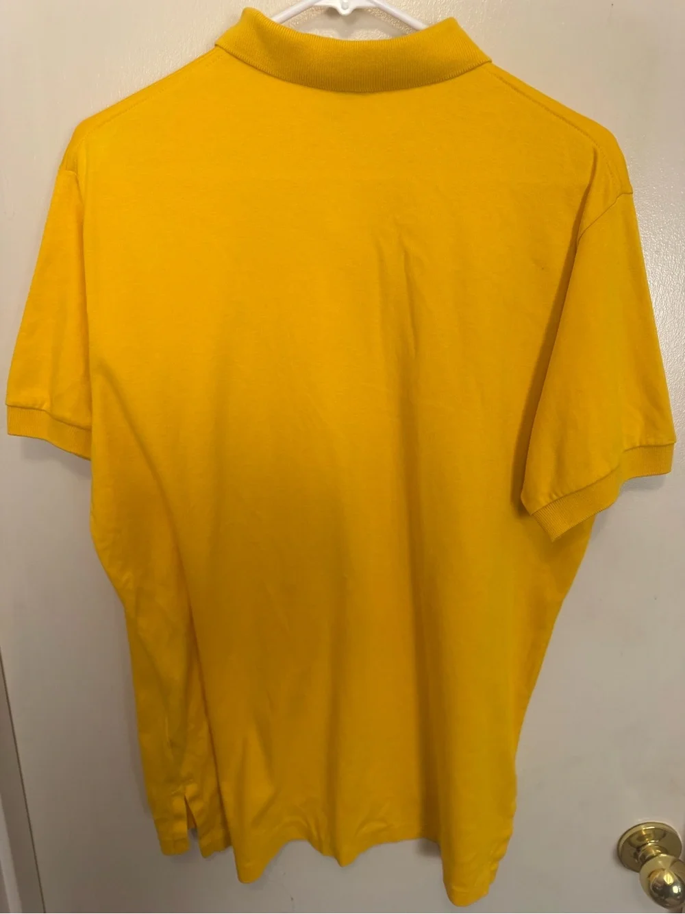 Ralph Lauren Bright Yellow Polo with Navy Pony